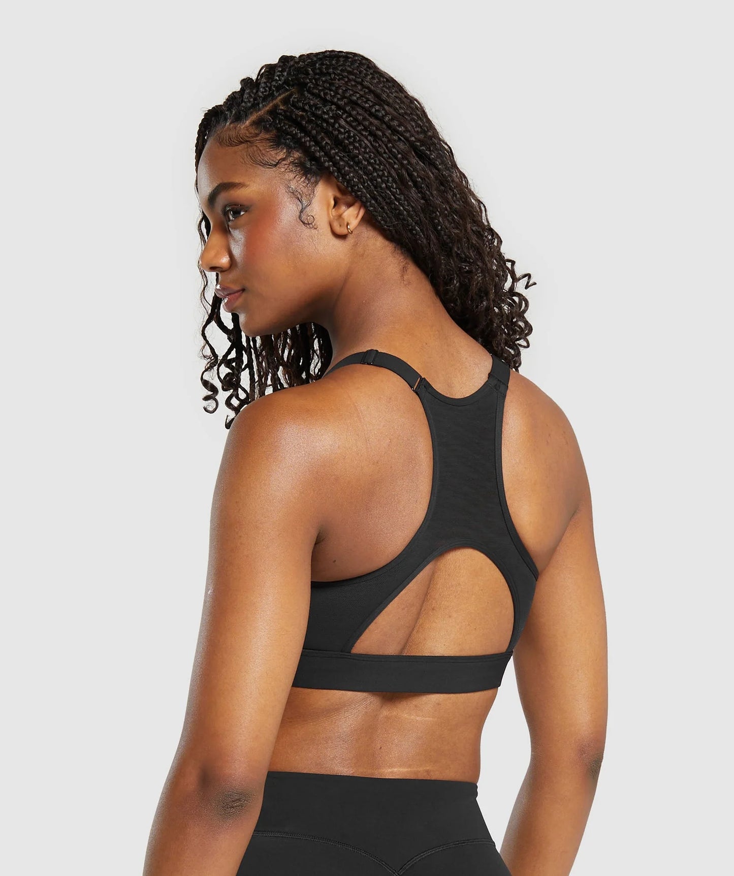 Gymshark Wrap Sports Bra - Negro